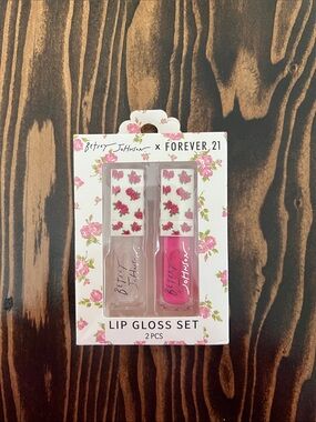 Betsey Johnson Lip Gloss Duo - Clear & Pink